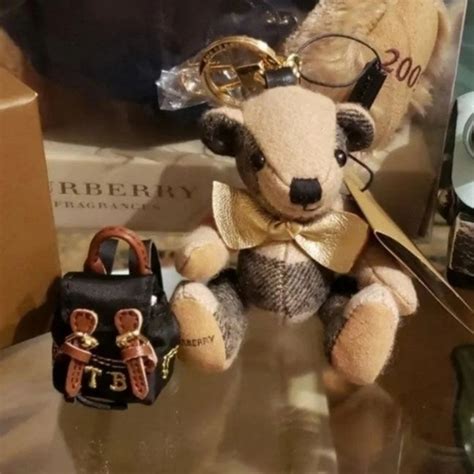 burberry teddy tshirt|burberry teddy bear keychain.